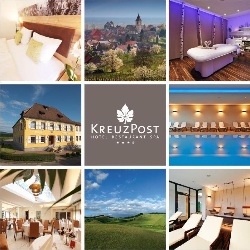 Kreuz-Post Hotel-Restaurant-Spa Vogtsburg Exteriör bild